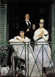 MANET, edouard (1832-1883). The Balcony. 1868-1869