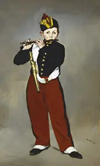 MANET, edouard (1832-1883). The Fifer (Le fifre). 1866. Impressionism. Oil on canvas. FRANCE. Paris. Musee d'Orsay (Orsay Museum)