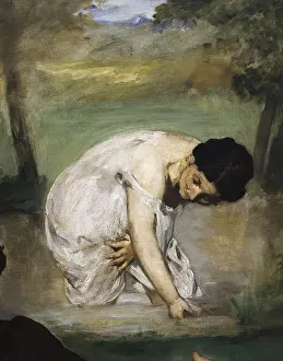 Manet Prints: MANET, edouard (1832-1883). Le Dejeuner sur l'herbe (Luncheon on the Grass)