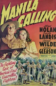 Landis Prints: MANILA CALLING, from left, Lloyd Nolan, Carole Landis, 1942