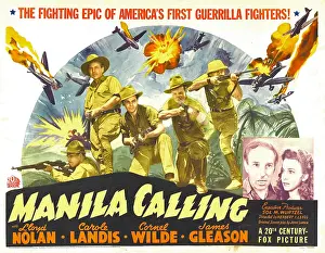 Uniform Prints: MANILA CALLING, second from left: Lloyd Nolan