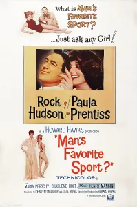 1964 Movies Prints: MAN'S FAVORITE SPORT?, US poster art