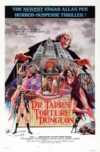 Torture Prints: THE MANSION OF MADNESS, (aka DR. TARR'S TORTURE DUNGEON), US poster art, 1973