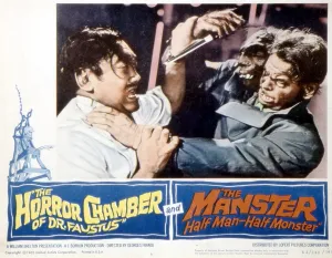 1962 Movies Prints: THE MANSTER, Tetsu Nakamura, Peter Dyneley, 1962