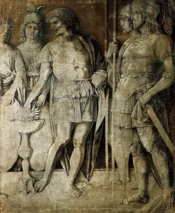 Andrea 1431 1506 Prints: MANTEGNA, Andrea (1431-1506). Mucius Scaevola