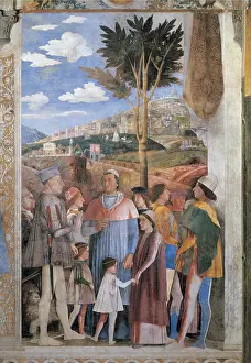 Gonzaga Prints: Mantegna Andrea, Decoration of the Camera degli Sposi (Camera Picta)