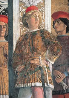 Pillar Prints: Mantegna Andrea, Decoration of the Camera degli Sposi (Camera Picta)