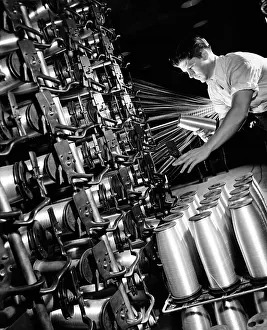 Chemicals Prints: Manufacture of Cordura rayon at DuPont