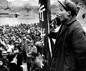 Communism Prints: Mao Tse-Tung, leader of the Chinese Communist revolution