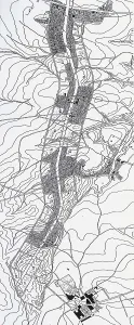 Suisse Prints: Map of Geneve of 1841, by W.B.Clarke