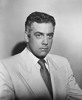 Burr Prints: MARA MARU, Raymond Burr, 1952
