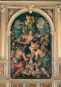 Holy Figures Prints: Marascalchi Pietro, Our Lady of Mercy