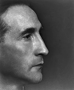 Marcel Prints: Marcel Duchamp (1890-1976) French painter in 1930 portrait