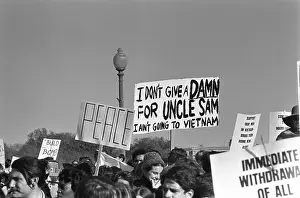 Protesters Prints: March on the Pentagon. Some of the 100