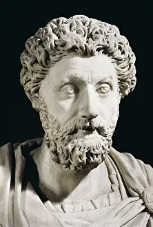 2nd C Prints: MARCUS AURELIUS, Caesar Marcus Aurelius Antoninus Augustus (121-180)
