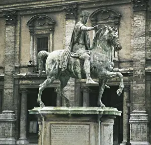 Sunlightportrait Prints: MARCUS AURELIUS, Caesar Marcus Aurelius Antoninus Augustus (121-180)