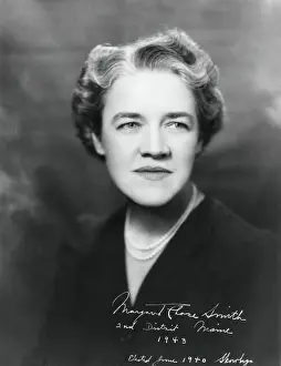 Bsloc1608 Prints: Margaret Chase Smith, U.S. House of Representatives from Maine's 2nd district, 1943