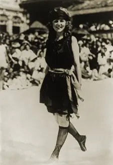 Beauty Contest Prints: Margaret Gorman, the first Miss America, as she won first her title in 1921