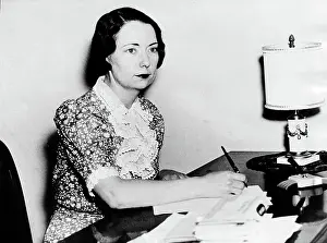 Author Prints: Margaret Mitchell, 1937.. Courtesy: CSU Archives / Everett Collection