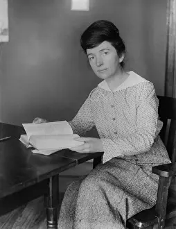 Brooklyn Prints: Margaret Sanger outside her birth control clinic in Brownsville