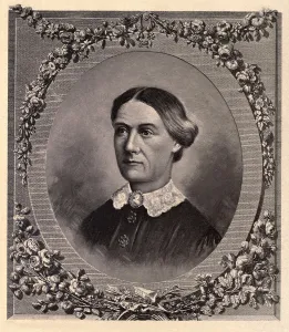 Garlands Prints: Margaret Smith Taylor, wife of Zachary Taylor, 12th President of the US