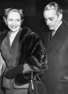 Clifton Prints: Margaret Truman and Clifton Daniel Jr