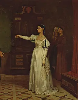 Historicism Prints: Margherita degli Acciajuoli dismisses Giovanni della Palla