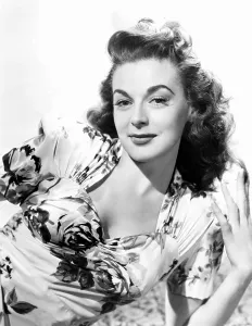 Padded Shoulders Prints: Marguerite Chapman, 1946