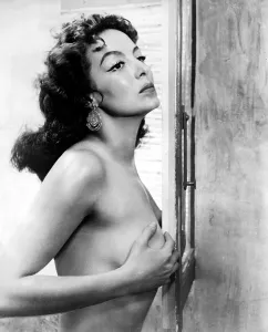 Barechested Prints: MARIA FELIX, in the film, 'Heroes and Sinners, ' 1955