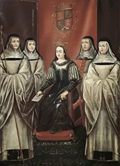 Friars Prints: MARIA DE MOLINA (1265-1321). Queen of Castile (1284-1295)
