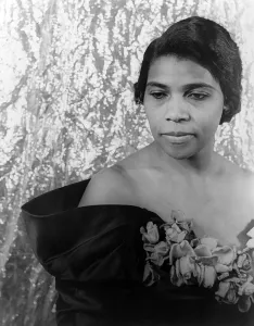 Marian Prints: Marian Anderson (1897-1993), African American opera singer in 1940 portrait by Carl Van Vechten