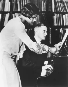 Kurt Prints: Marian Anderson with her coach, Prof. Kurt Johnen, in Berlin, 1931