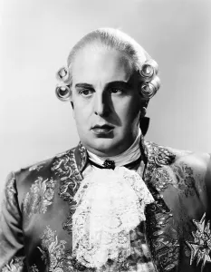 Makeup Prints: MARIE ANTOINETTE, Robert Morley as Louis XVI, 1938
