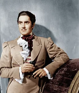 Cravat Prints: THE MARK OF ZORRO, Tyrone Power, 1940