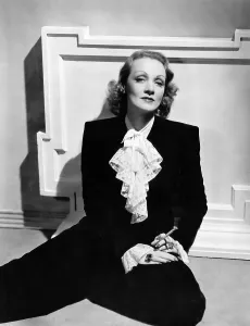 Smoking Prints: Marlene Dietrich, ca. early 1940s