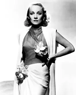 Flowers Prints: Marlene Dietrich, ca. late 1930s