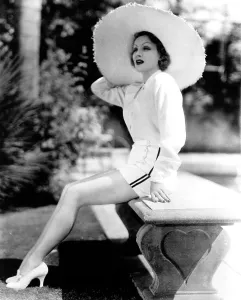 Straw Hat Prints: Marlene Dietrich, sunbathing at home, ca. 1935