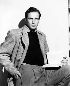 Herringbone Prints: Marlon Brando, ca. 1950