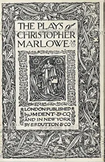 Marlowe Prints: MARLOWE, Christopher (1564-1593)