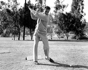 Golf Club Prints: MARNIE, Sean Connery, on set, 1964