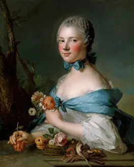 Shawl Prints: THE MARQUISE PERRIN DE CYPIERRE