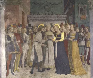 Bystanders Prints: Marriage of the Virgin, by Giovan Pietro da Cemmo