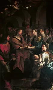 Groom Prints: Marriage of the Virgin, by Giulio Cesare Procaccini