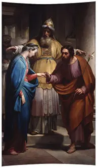 Wedding Dress Prints: Marriage of the Virgin, by Pietro Gagliardi