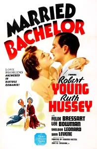 2lmpy Prints: MARRIED BACHELOR, US poster, Ruth Hussey, Robert Young, 1941