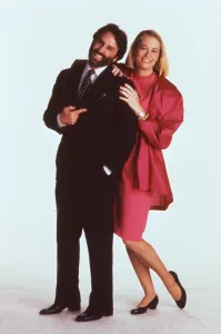August Prints: MARRIED TO IT, from left: Ron Silver, Cybill Shepherd, 1991
