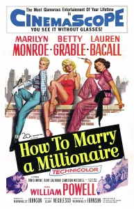 Grable Prints: HOW TO MARRY A MILLIONAIRE, 1953