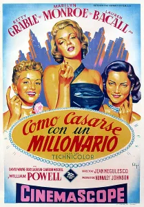 Italian Prints: HOW TO MARRY A MILLIONAIRE, Betty Grable