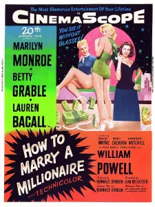 Lauren Prints: HOW TO MARRY A MILLIONAIRE, from left: Betty Grable