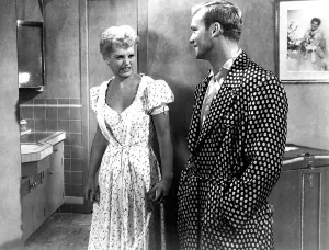 Bathrobe Prints: THE MARRYING KIND, Judy Holliday, Aldo Ray, 1952